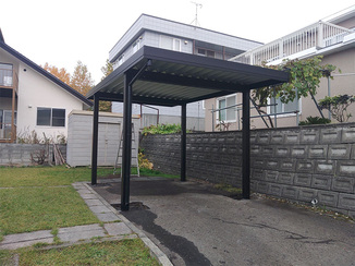 トイレリフォーム 雪から守るカーポートと快適トイレ