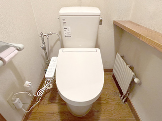 トイレリフォーム お値打ちに取り替えた快適トイレ