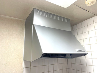 小工事 納得の価格で不便を解消したレンジフード