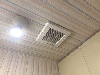 小工事 費用を抑えて施工した、静かで快適に使える換気扇 