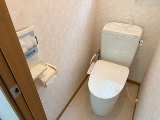 トイレリフォーム 快適性と省エネ性が向上したトイレ・給湯器